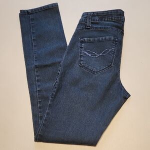 17/21 Dark Blue Women's Skinny Jeans